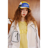 Unisex Jacket Retro Hooded Sports Jacket Men's and Women's Loose Jacket Thin Sun Protection Clothing